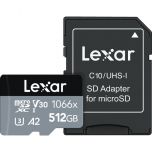 LEXAR Professional SILVER 系列 512GB 1066x microSDXC™ UHS-I 記憶卡