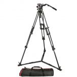 Manfrotto 526 fluid video head & 545GB alu twin leg tripod 526, 545GBK