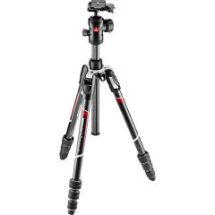 Manfrotto Befree Advanced Carbon Fibre Travel Tripod twist, ball head MKBFRTC4-BH