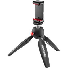 Manfrotto Pixi 智能手機迷你三腳架 MKPIXICLAMP-BK