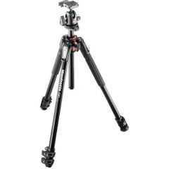 Manfrotto 190 系列鋁合金 3 節三腳架套裝連球型雲台