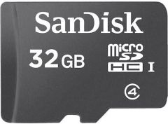 SanDisk microSDHC Flash Memory Card 32GB