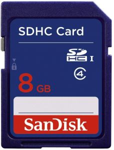 SanDisk SDHC (Class 4) 8GB (SDSDB-008G)