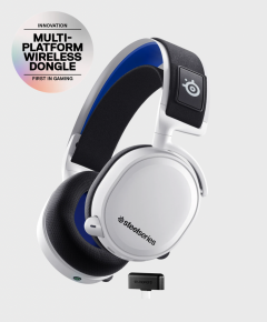 SteelSeries Arctis 7P+ Wireless Gaming Headset (Series PS5) - White