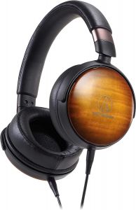 Audio-technica Portable Over-Ear Wooden Headphones ATH-WP900