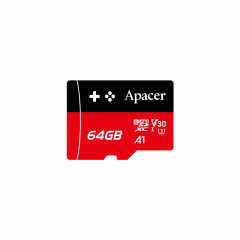 Apacer microSDXC UHS-I U3 V30 A1 64GB Gaming Card [R:100 W:80]