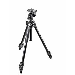 Manfrotto 290 Light Alu 3-Section Tripod Kit with 494RC2 Ball Head MK290LTA3-BH