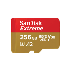 SanDisk Extreme microSDXC UHS-I CARD 256GB