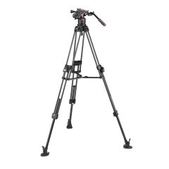 Manfrotto Nitrotech 612 series with 645 Fast Twin Carbon Tripod MVK612TWINFC