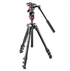 Manfrotto Befree live fluid head with Befree aluminum tripod system (MVKBFR-LIVE)