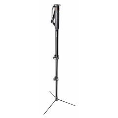 Manfrotto XPRO 3-Section photo monopod, aluminum, retractable base MMXPROA3B