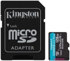 Kingston Canvas Go! Plus A2 V30 MicroSD 記憶卡 128GB [R:170 W:90]